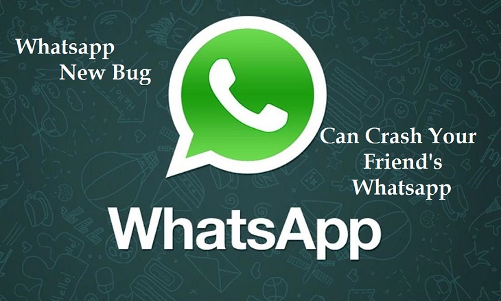 Whatsapp New Bug, Can Crash Your Friend's Whatsapp with Just One Message
