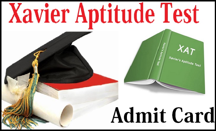 Xavier Aptitude Test (XAT) admit card