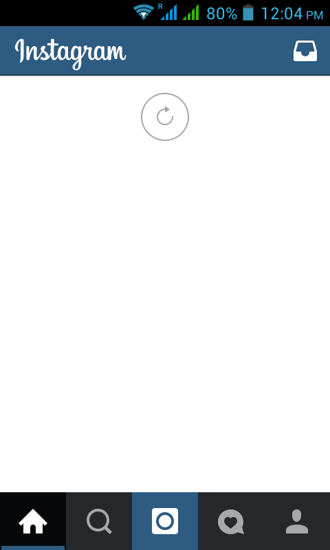 Instagram is down today 27-01-2015