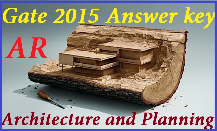 Gate 2015 Architecture and Planning (AR) 31st Jan Forenoon Session Answer key Analysis 
