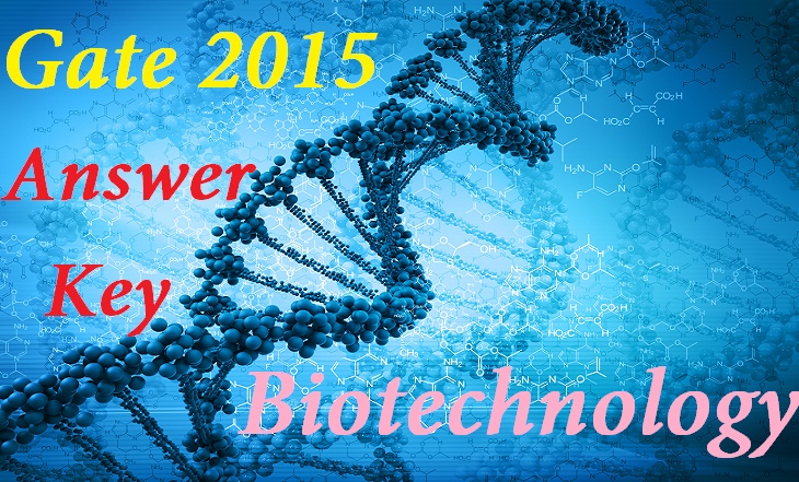 Gate 2015 Biotechnology (BT) 31st Jan Morning Session Answer key Analysis