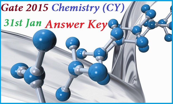 Gate 2015 Chemistry (CY) 31st January Morning Session Answer key Analysis