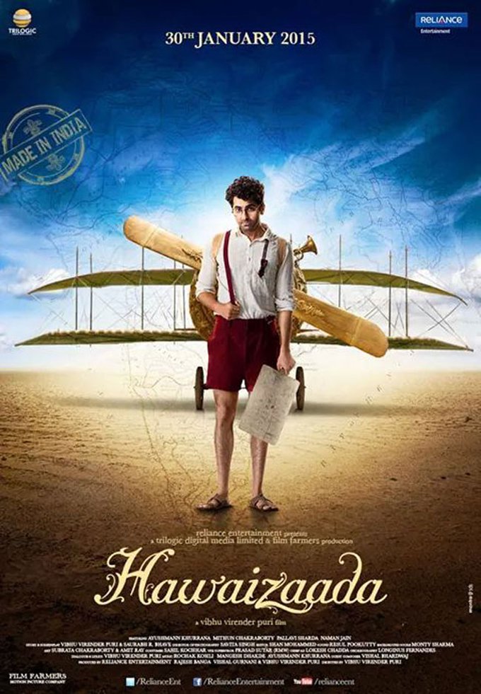 Hawaaizaada {Hindi} Movie Review, Rating – Ayushmann Khurrana, Pallavi Sharda