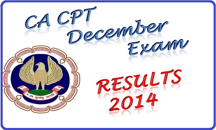 CA CPT december 2014 Results Declared