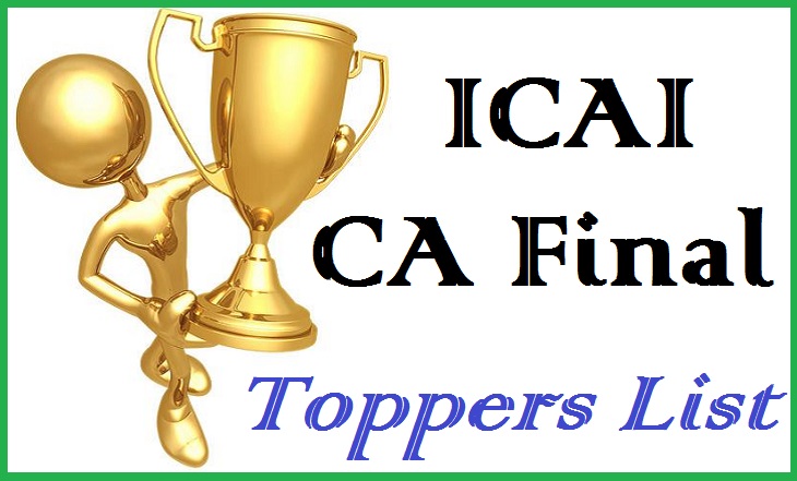  ICAI CA Final Toppers List Top 50 / 10 Names Photos November Rank Holders