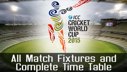 ICC World Cup 2015 Match Tickets