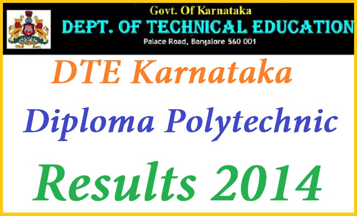 karnataka diploma results 2014 polytechnic