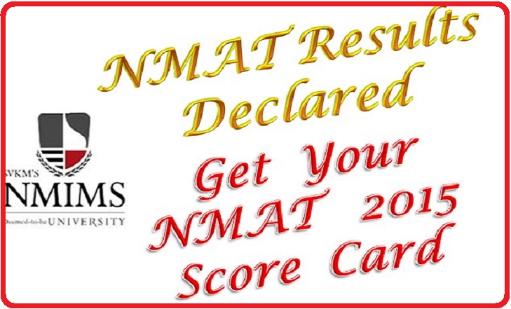 NMAT Results Declared, Get your NMAT 2015 Score Card