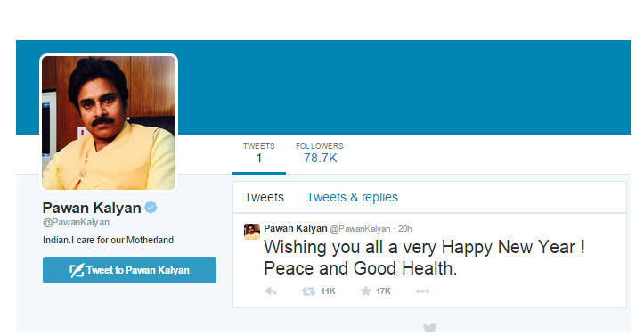 PawanKalyan on Twitter trending