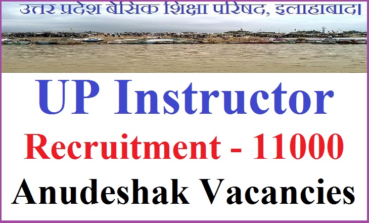 UP Instructor Recruitment 2015 - 11000 Anudeshak Vacancies