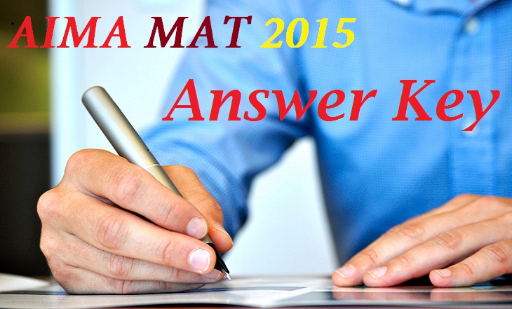AIMA MAT February Exam 2015 Answer Key PDF Download