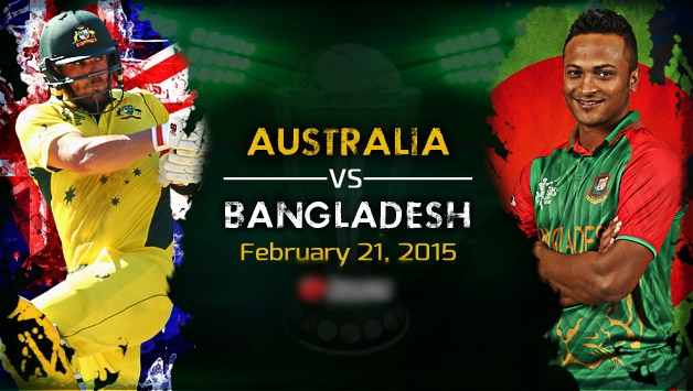 Live Streaming of Australia Vs Bangladesh 11th match score cards from brisbane gabba
