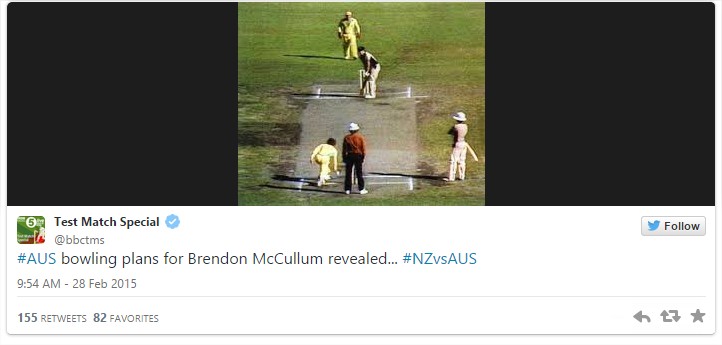 ICC World Cup 2015 Australia vs New Zealand - Tweets of the day - Australia Vs New Zealand Twitter Tweets and Reactions Eden Park, Auckland, ICC Cricket World Cup 2015