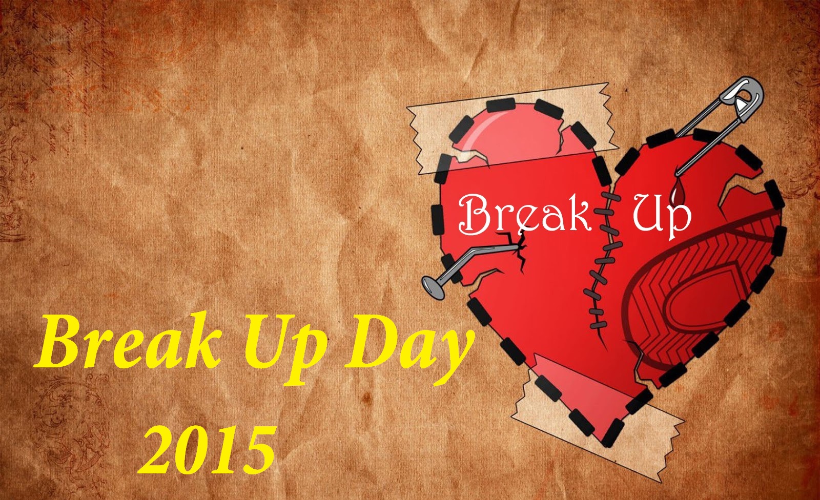 Break Up Day Status Quotes SMS Images Messages Happy Breakup Day
