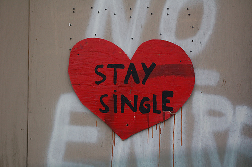 stay single break up image