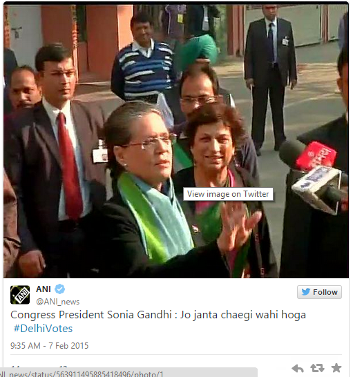 Delhi Polls Live: Arvind Kejriwal, Sonia Gandhi arrive to cast their vote
