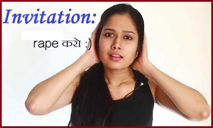 Will You Do It? Girl's open invitation to rape her on YouTube goes viral Read more at: http://indiatoday.intoday.in/story/rape-invitation-youtube-vieo-indian-man-madhuri-desai-violence-against-women/1/416594.html