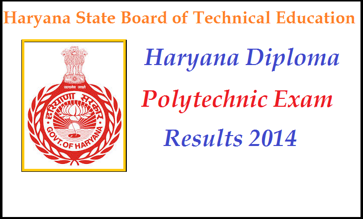 HSBTE Results 2014: Dec Haryana Diploma Polytechnic Exam Results