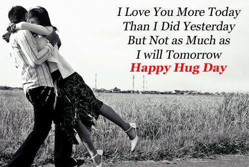 Hug Day SMS HD Wallpapers Quotes Images Wishes Status | Hug Day Greetings Photos Pictures