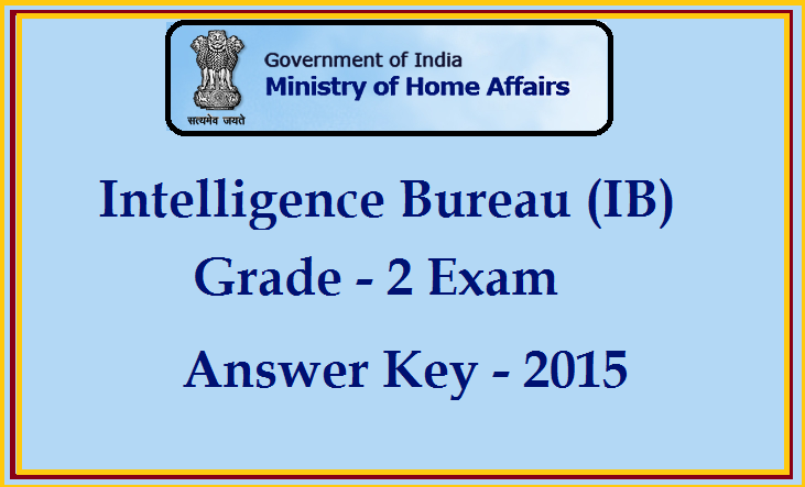 IB ACIO Grade 2 Exam Answer Key 2015 Download