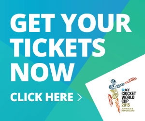 Book Now and Purchase Official ICC Cricket World Cup 2015
