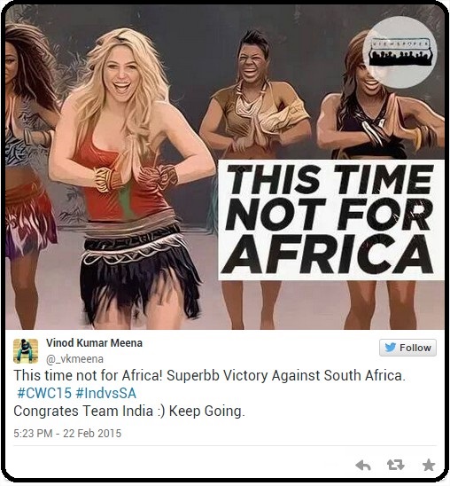 ICC World Cup 2015 Best tweets of India-South Africa match