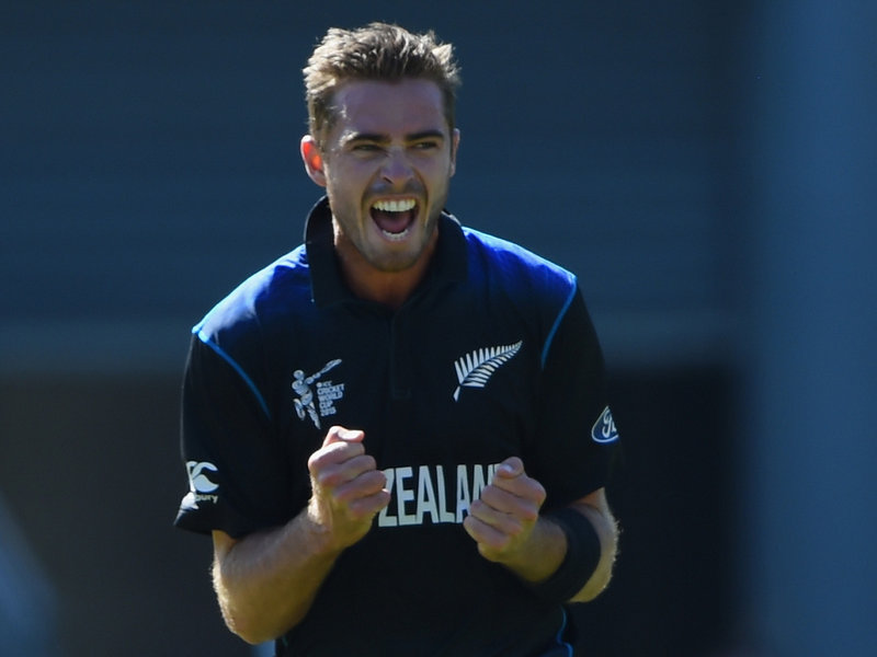 Tim Southee is the fourth 4th bowler to take 7 wickets in World Cup