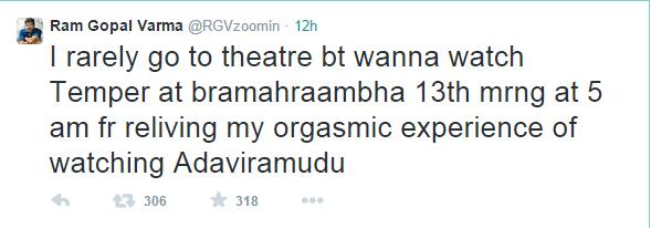 rgv tweets about sr and jr ntr