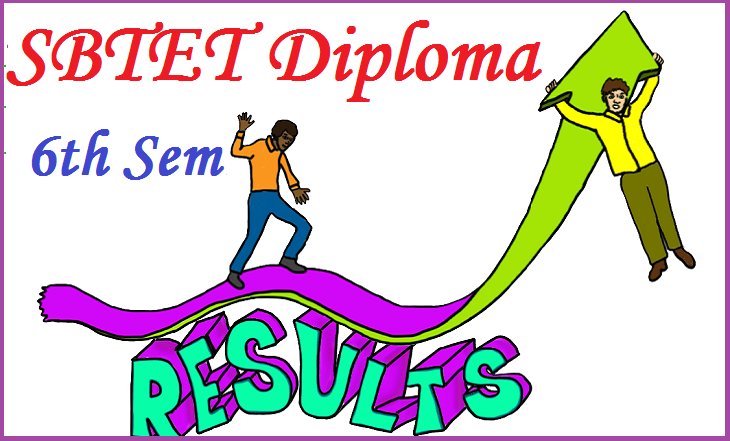 SBTET Diploma 1st year Results, 6th sem, C05, C08, CO9 CCC 