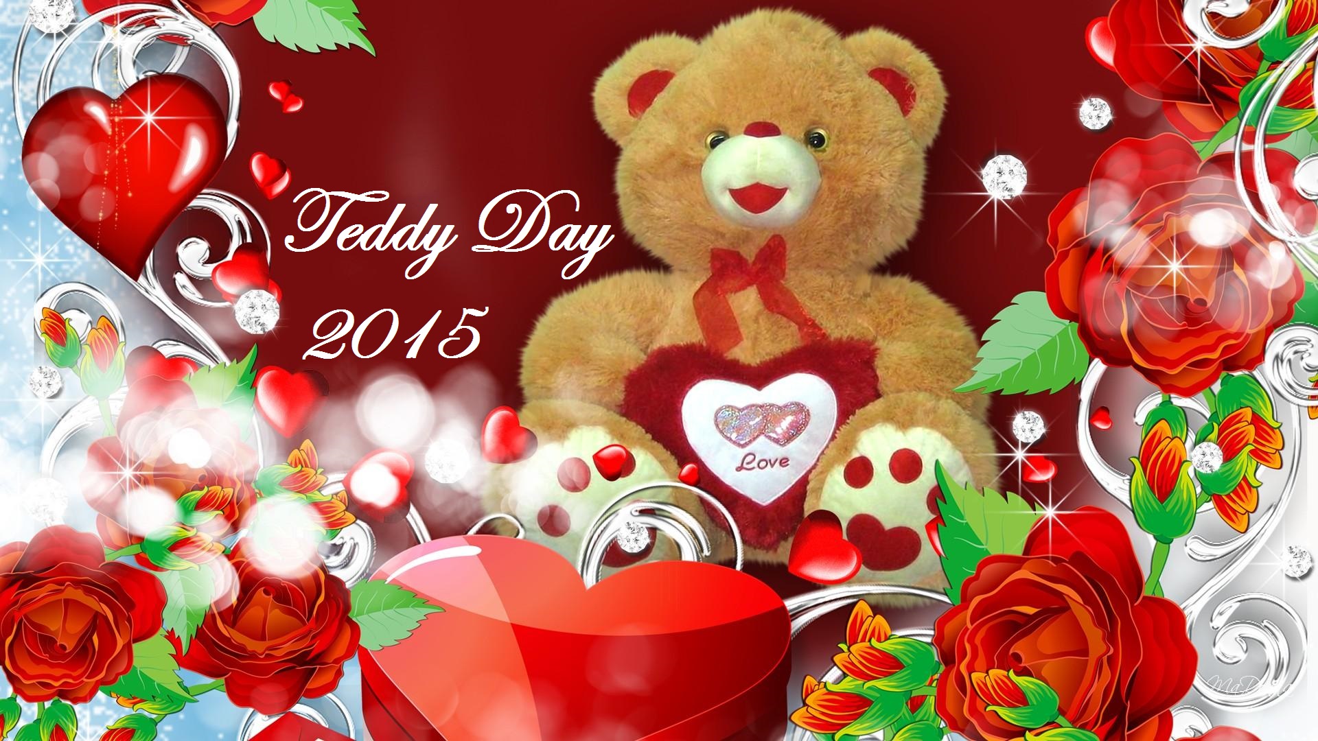 Happy Teddy Day Cute Teddy Bear Images HD Wallpapers for Facebook Covers Whatsapp DP