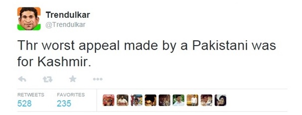 Twitter fan trolls pakistan fans