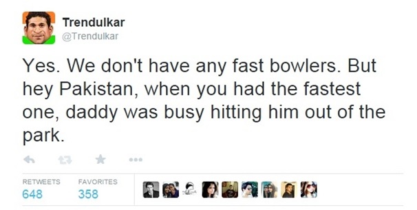 Trolls on Pakistan cricket fans in twitter