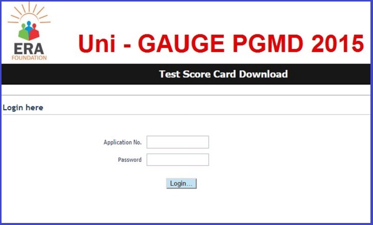 Uni GAUGE PGMD Results 2015