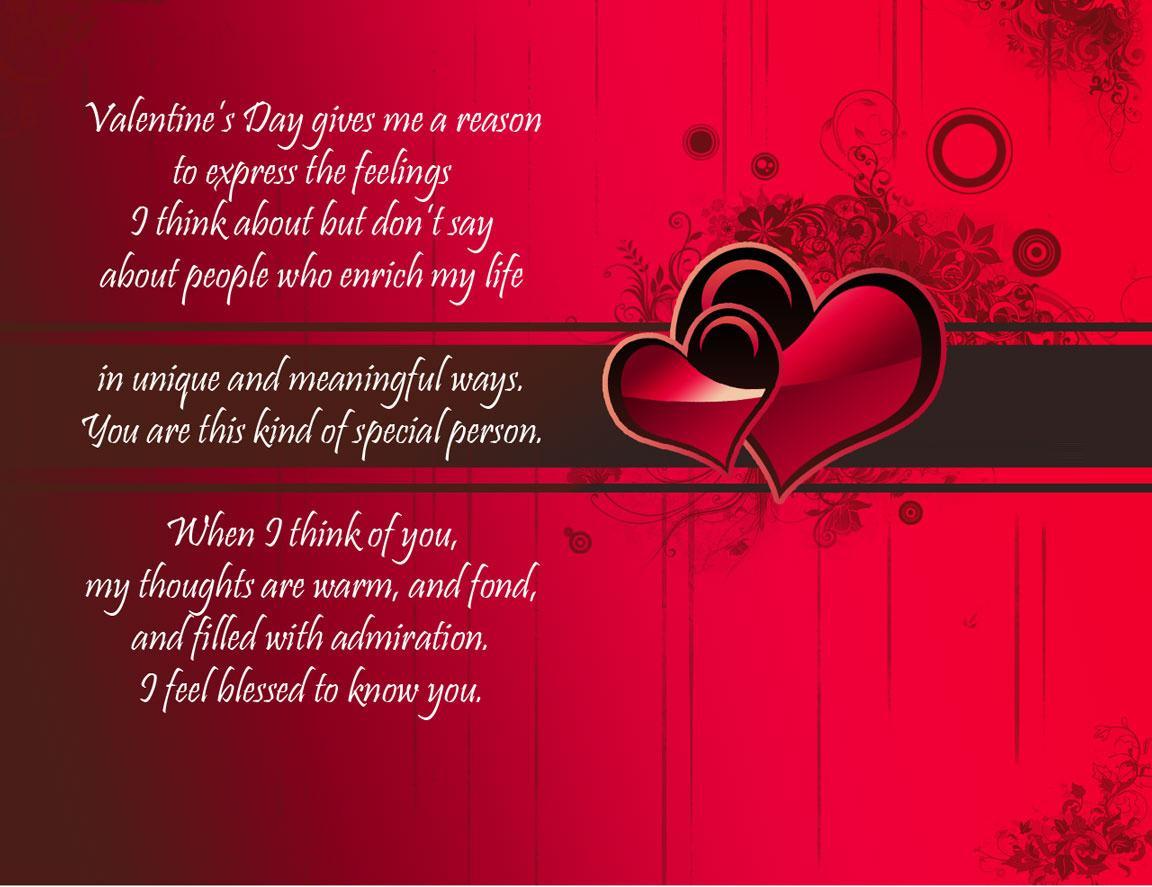 Valentines Day Quotes for Him Her Husband Wife Boyfriend ...