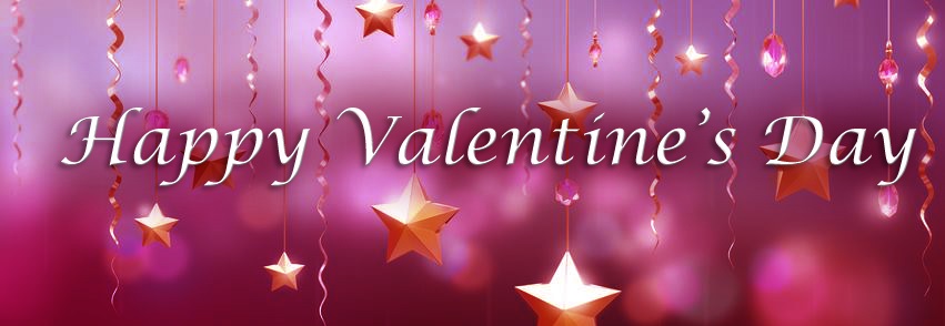 Valentine’s Day image with stars
