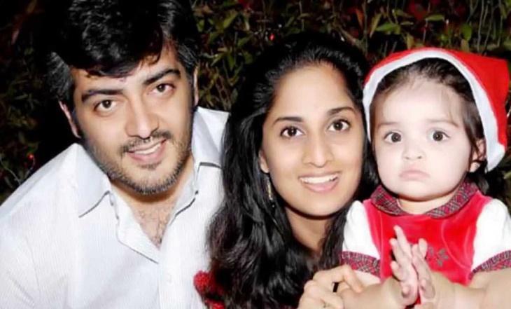 Ajith-Shalini Blessed with a Baby Boy 