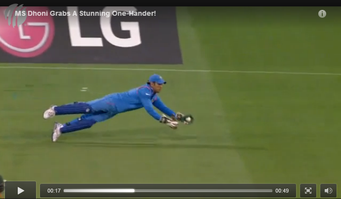 dhoni stunning catch in world cup