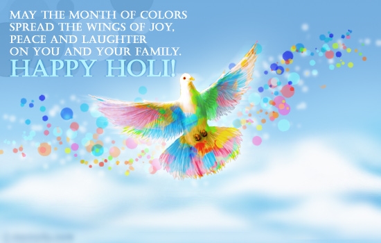 Happy Holi SMS Greetings Quotes and Messages in English for facebook status