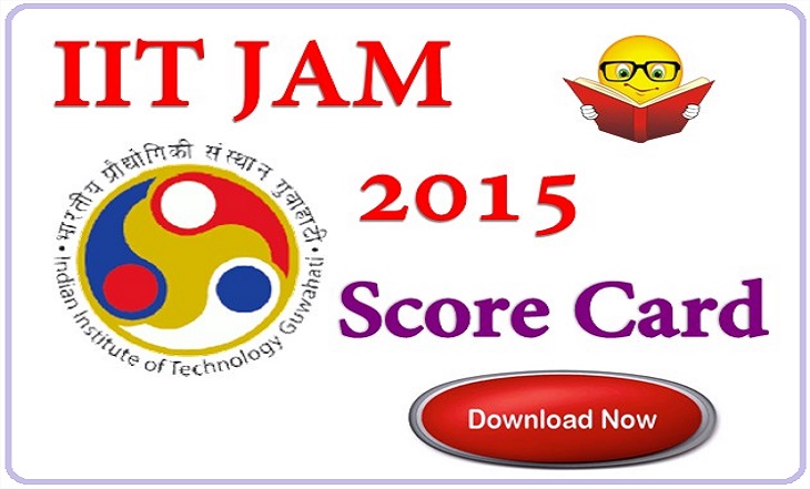 IIT JAM 2015 Score card from JAPS