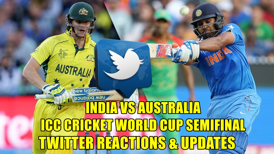 india vs australia twotter updates and twitter reactions