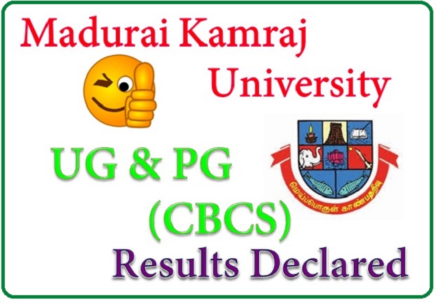 MKU UG & PG (CBCS) Results
