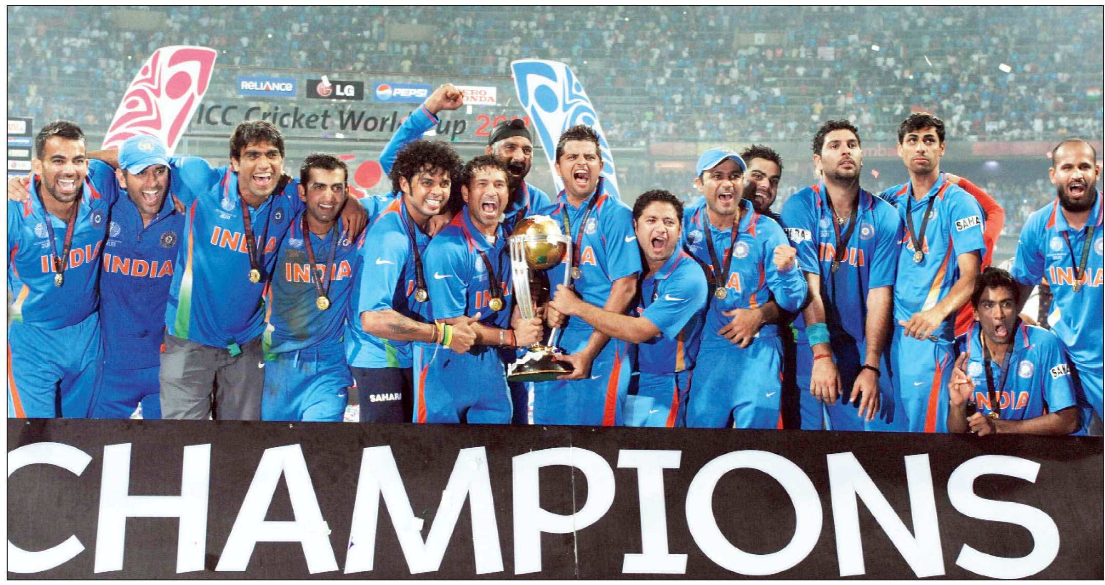 India-Cricket team 2011 icc cricket world Cup