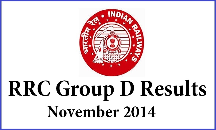 RRC Group D Exam Results of November EXam