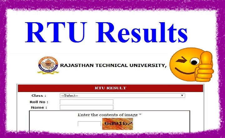 RTU Results Check Here