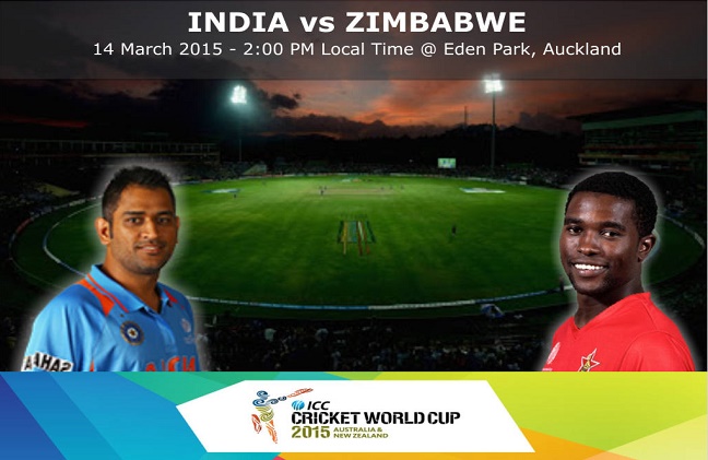 india vs zimbabwe match fielding
