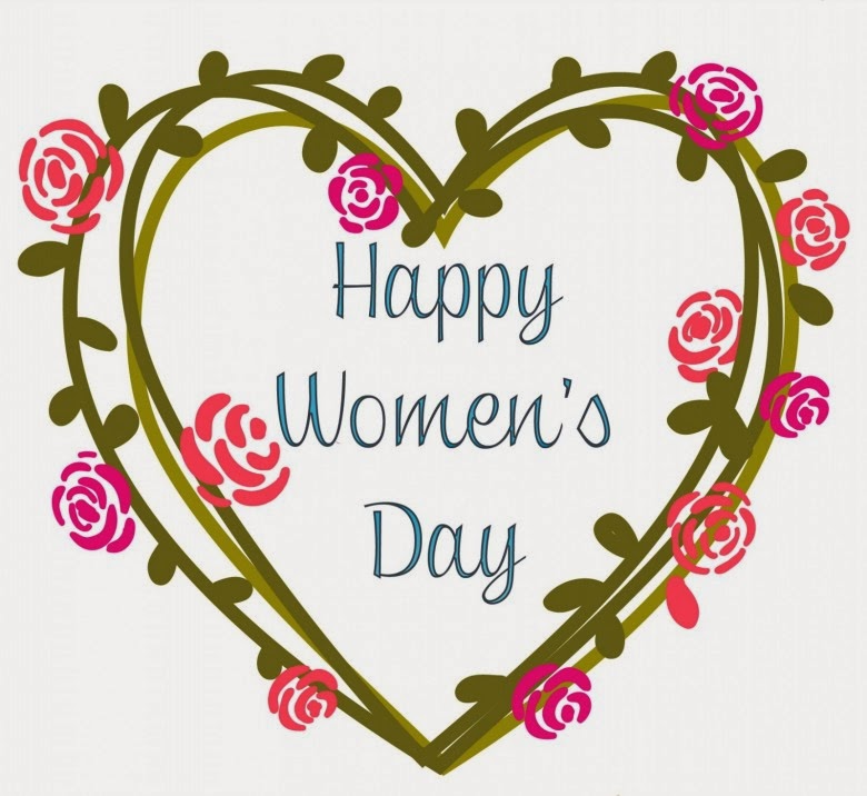 womens-day- image witth Heart symbol
