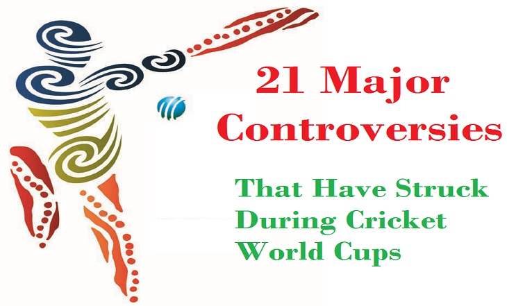 21 Major Controversies That Have Struck During Cricket World Cups
