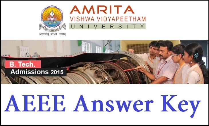 AEEE 2015 Answer Key