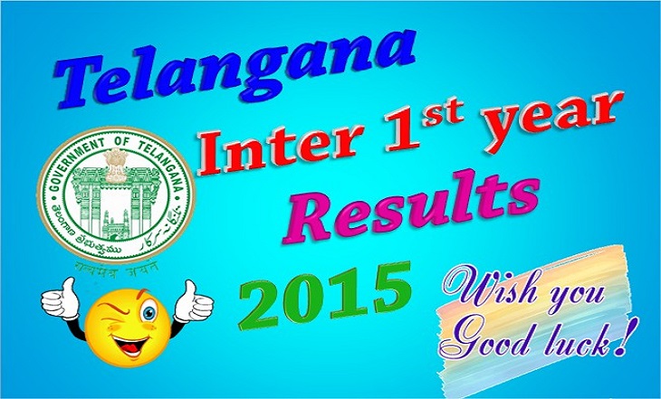 Telangana Jr Inter (1st Year) Results 2015
