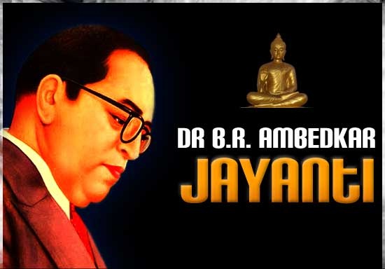 Dr. Ambedkar Jayanti images with black background